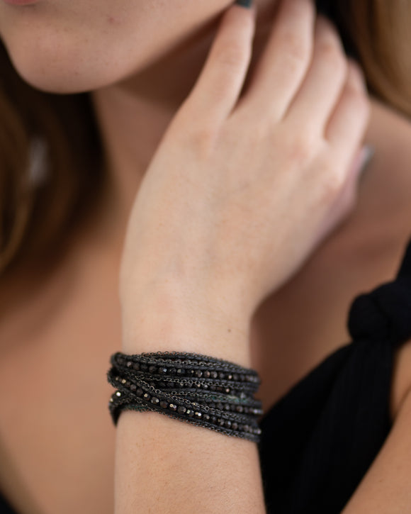 Accesorio- Pulsera negra