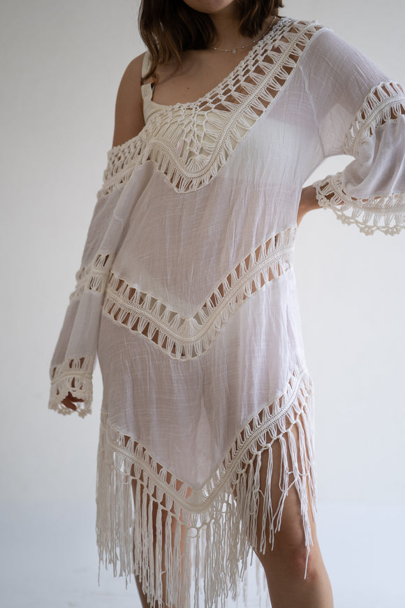 Beach Cover-up Blanco